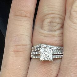 Zales Wedding Ring And Band