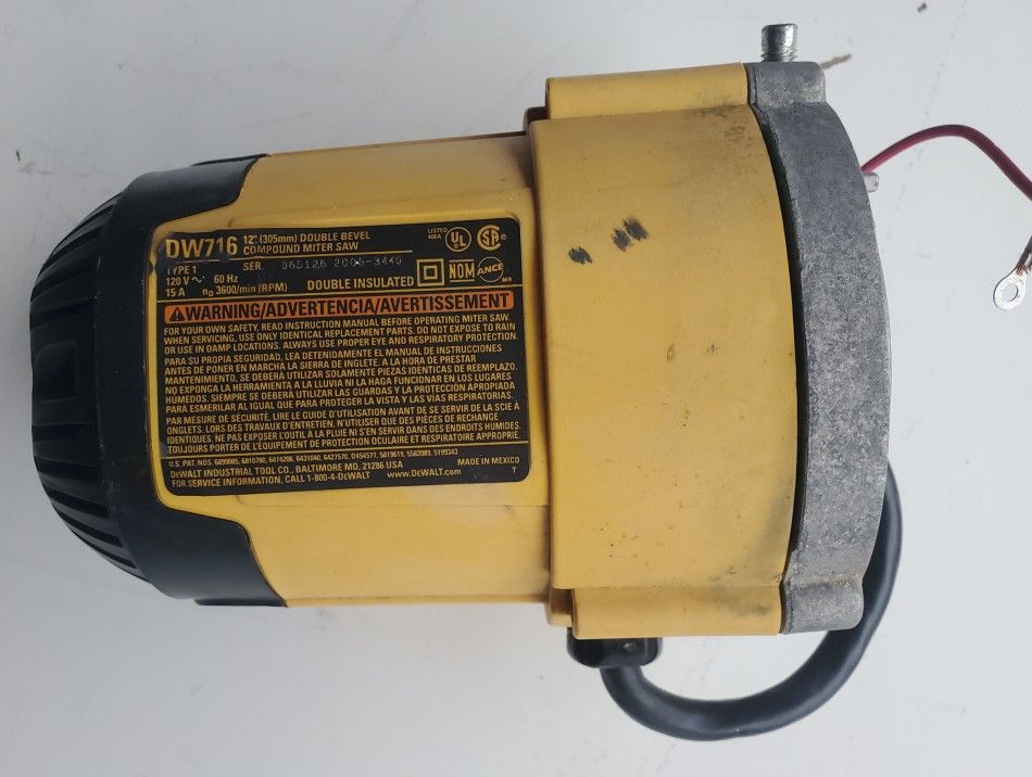 DW716 Miter Saw - Replacement Parts