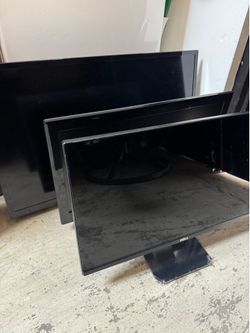 3 untested computer screens - $10