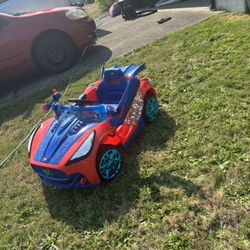Kids Spider-Man Car