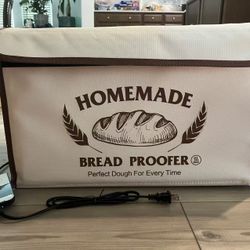 New Bread Proofing Box with Shelf,Foldable dough proofing box with 50-130℉ Temp Control & 24H Timer,