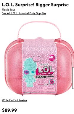 Lol Doll set. 1 large original set plus 2-3 smaller sets