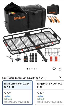 Trailer hitch cargo Used In Good Condition 