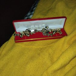 Teddy Bear Chain And Bracelet 
