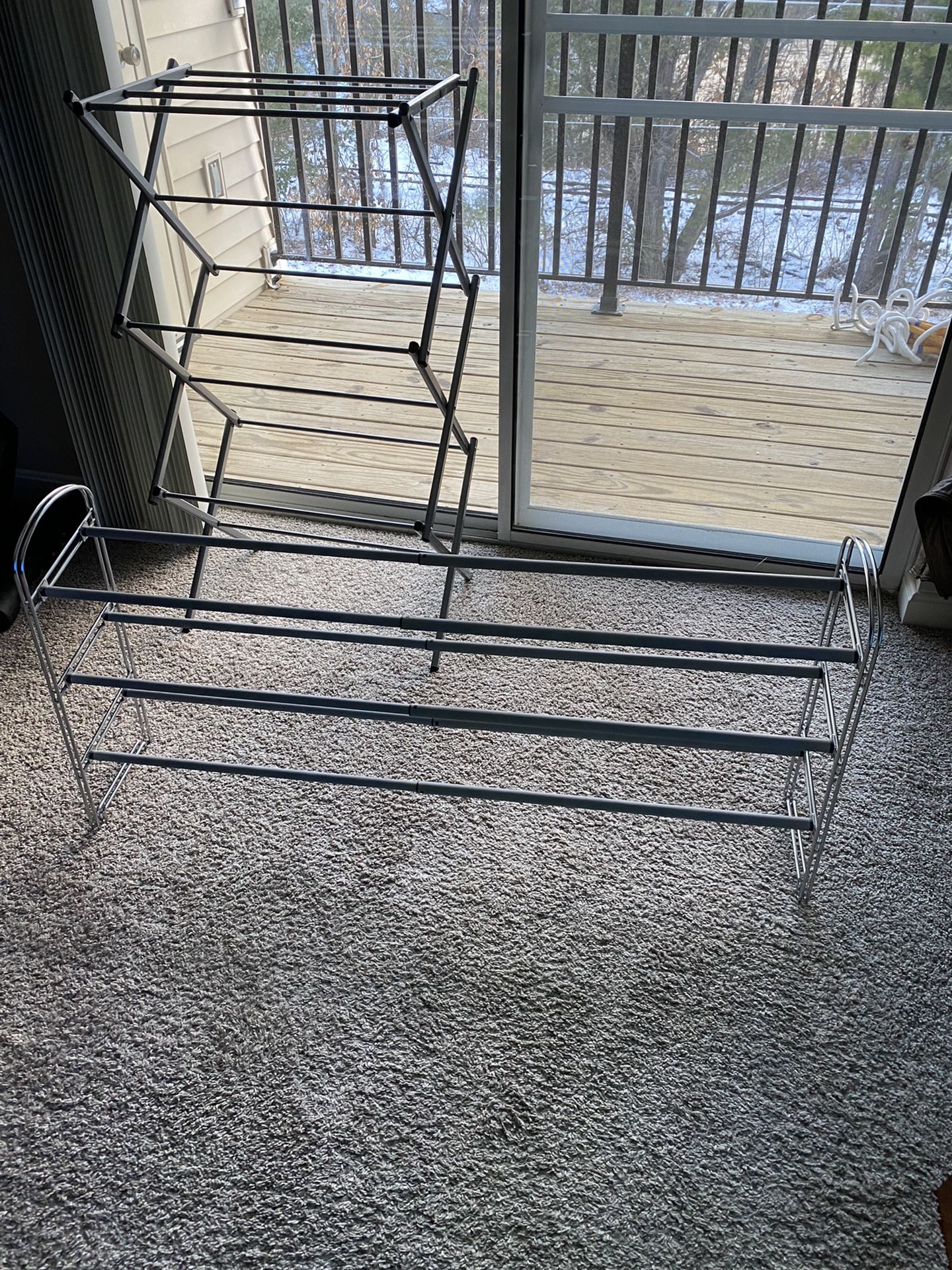 Shoe Rack And Clothes Rack