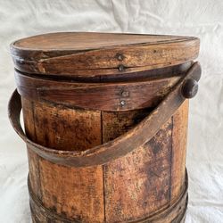 Firkin Vintage Wooden Bucket