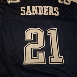 Dallas Cowboys Jersey. #21 Sanders