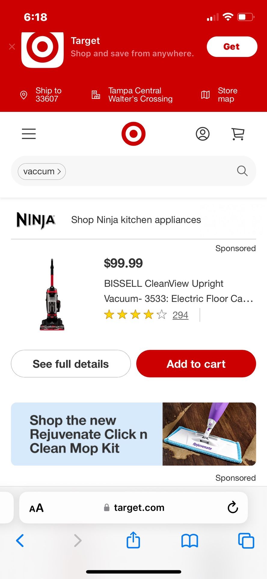 BISSELL Vacuum Cleaner