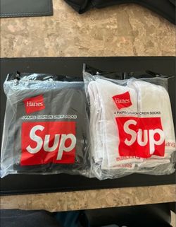 Supreme socks (1 for 30, 2 for 50)