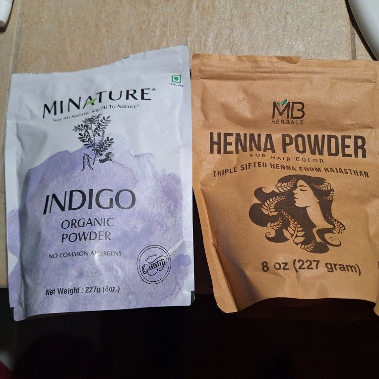 Indigo And Henna Powder