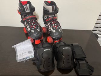 Adjustable kids rollerblades