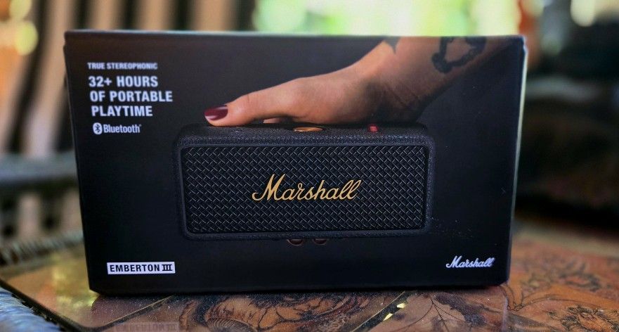 Marshall Emberton III Brand New *sealed* Portable Bluetooth Speaker