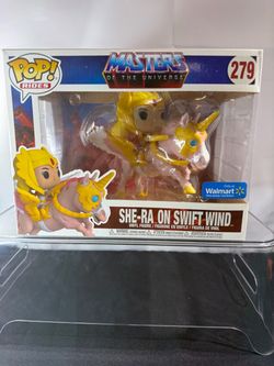 ⭐ Jumbo Funko Pop Rides #279 She-Ra on Swift Wind – Walmart Exclusive MOTU