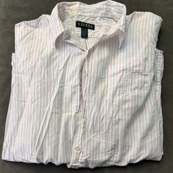 Womens R/l Sleep shirt Size Large 