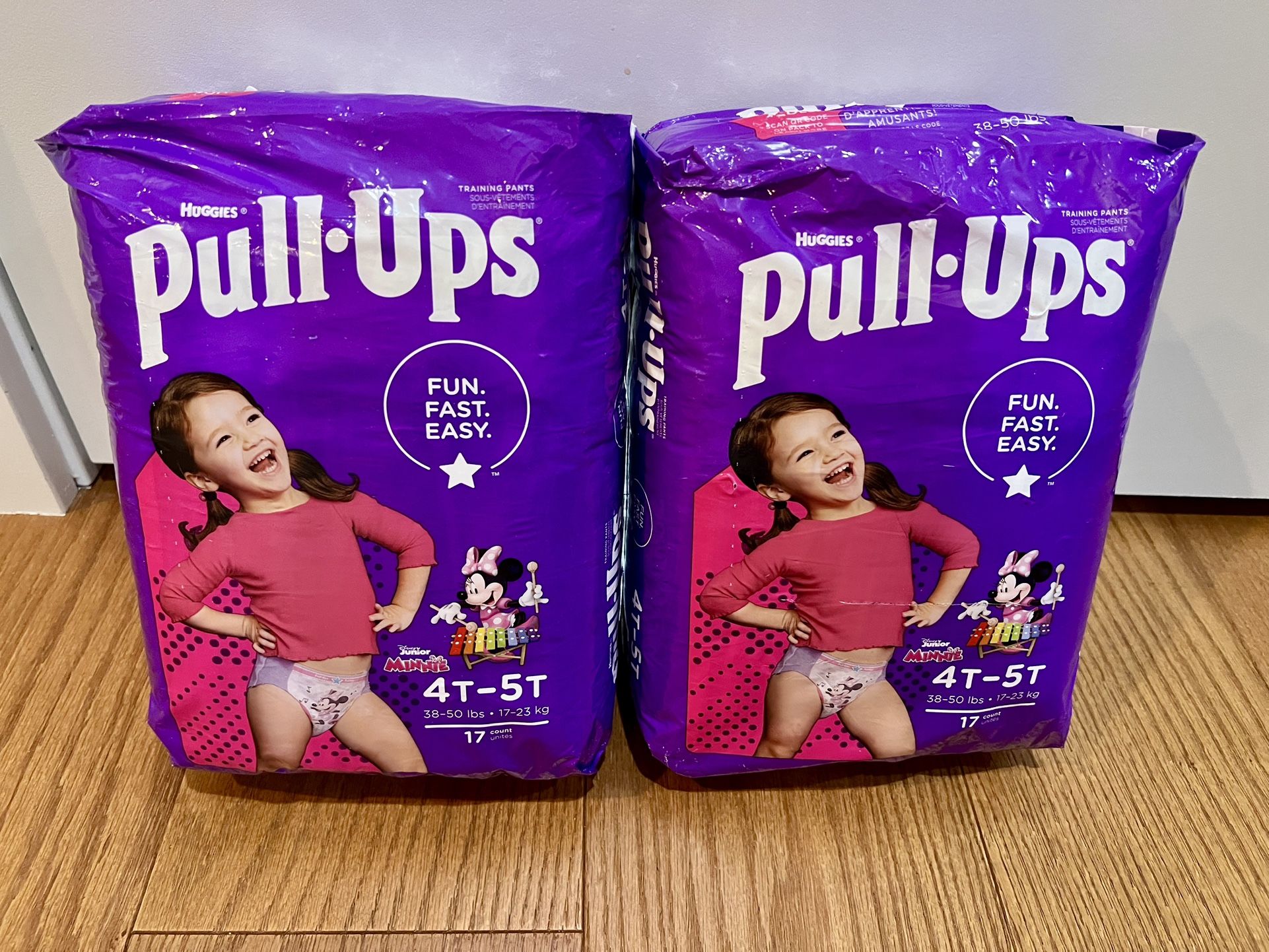 Huggies Pull-Ups 4T-5T Two Bags