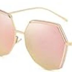 Polarized Oversize Vintage Retro Sunglasses