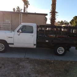 1988 Dodge Ram Flat Bed 