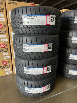 255/40/17 Falken Azenis RT615K+ Tires (Brand New Set of 4) Free Mount and Balance