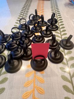 Tabletop holders for photos • numbers• signage. 2 inches tall set of 24 pieces