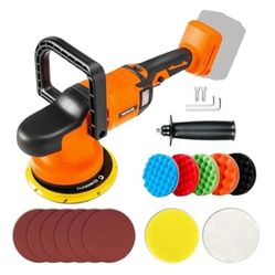 Cordless Orbital Polisher For Car Compatible with DEWALT 20V Battery - Tool Only
