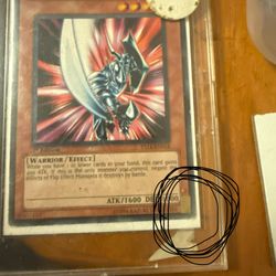 Blade Knight Yugioh Error Card Double Eye Of Anubis 