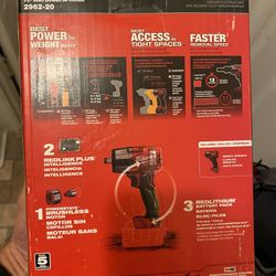 Milwaukee 2962-20 M18 18V Fuel 1/2" Mid-torque  Impact Wrench with Friction Ring + Battery  MIs REDLITHIUM HIGH OUTPUT XC8.0