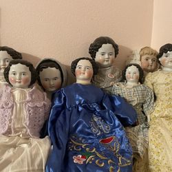 Antique China Head Dolls ( 19”-28”)