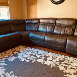 Leather Sectional Sofa