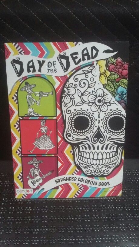 Day Of The Dead Advance Coloring Book (New)