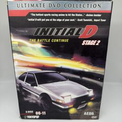 Initial D 06-11 6 Disc DVD The Battle Continues
