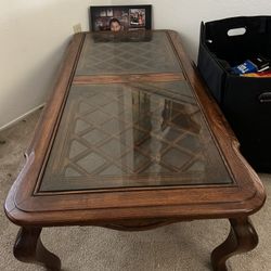Wood Coffee Table 