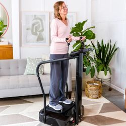 Lifepro Rhythm Vibration Plate with Handrails & Heart Rate Monitor
