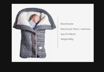 NEW Only BLACK AND GREY Unisex Infant Swaddle Blankets Soft Thick Fleece Whole Sale And Retail