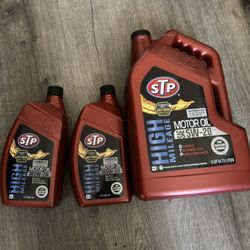 Motor Oil And Oil Pan Gasket 