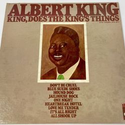 Albert King King Does The Kings Things Vinyl LP Rare Blues Stax VG 1969 