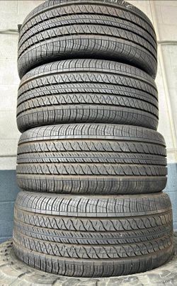 255_45R19 Continental Brand tires usadas en perfecta condición set off (4)