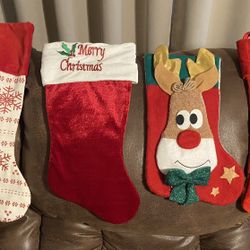 CHRISTMAS STOCKINGS - $5 EACH