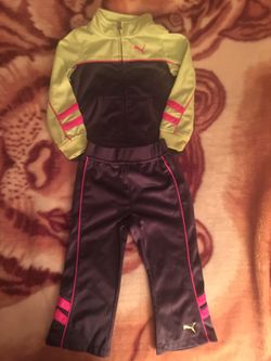 Puma Girl Tracksuit
