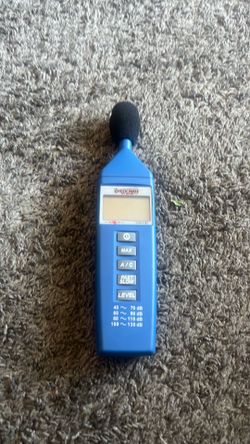 Checkmate SPL meter
