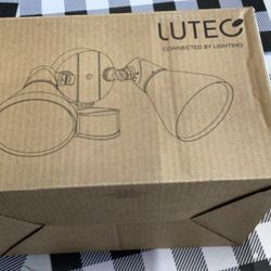 Motion Sensor Lights Outdoor 24W 5000K LED Security Light With Photocell and Motion Sensor Black 2000lm IP54 Class I