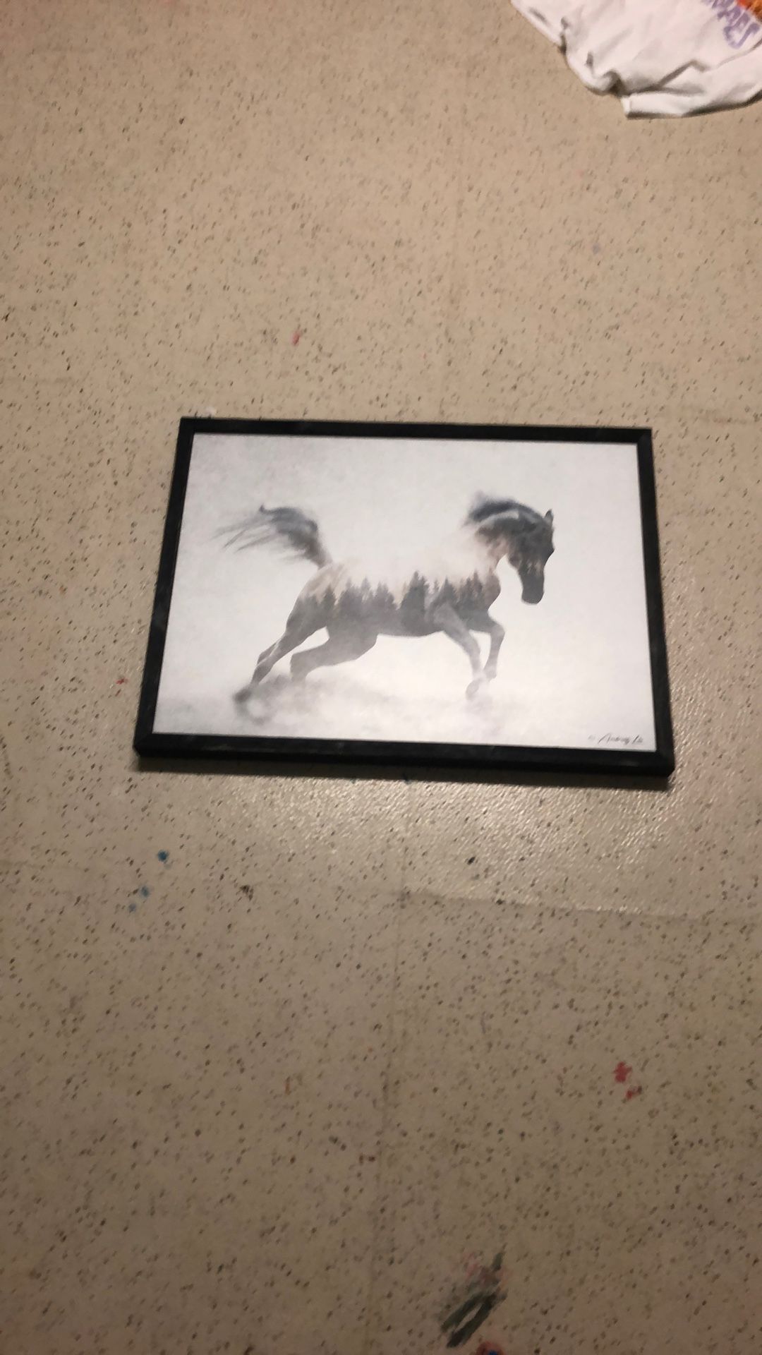 Horse Painting Hangable