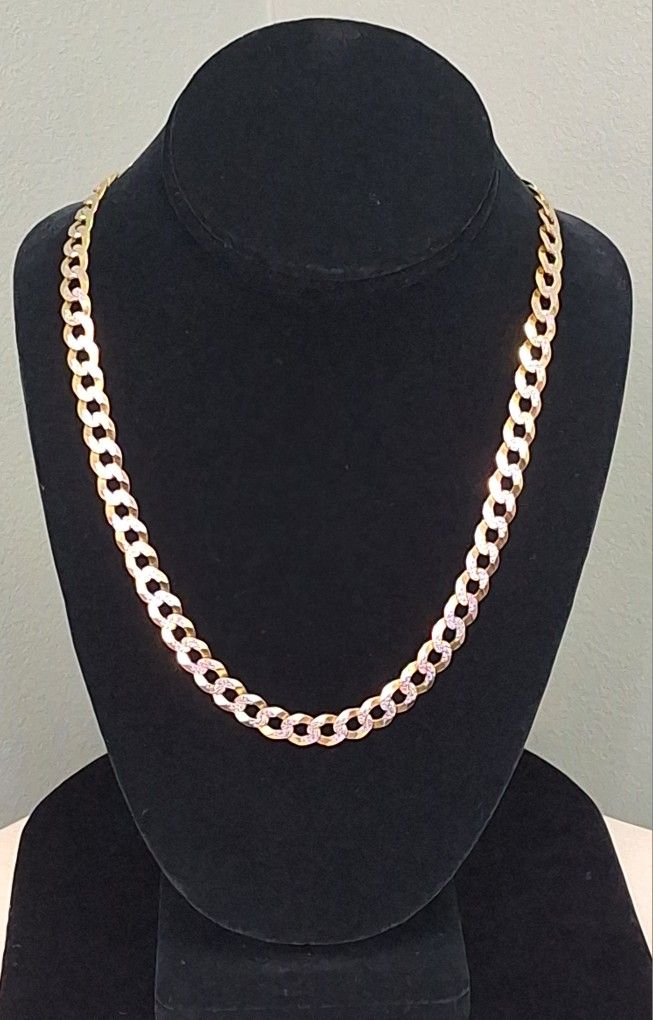 26" CURB CHAIN 14K YG / 41.7G