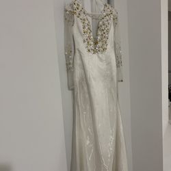 White Prom/ Formal Dress 