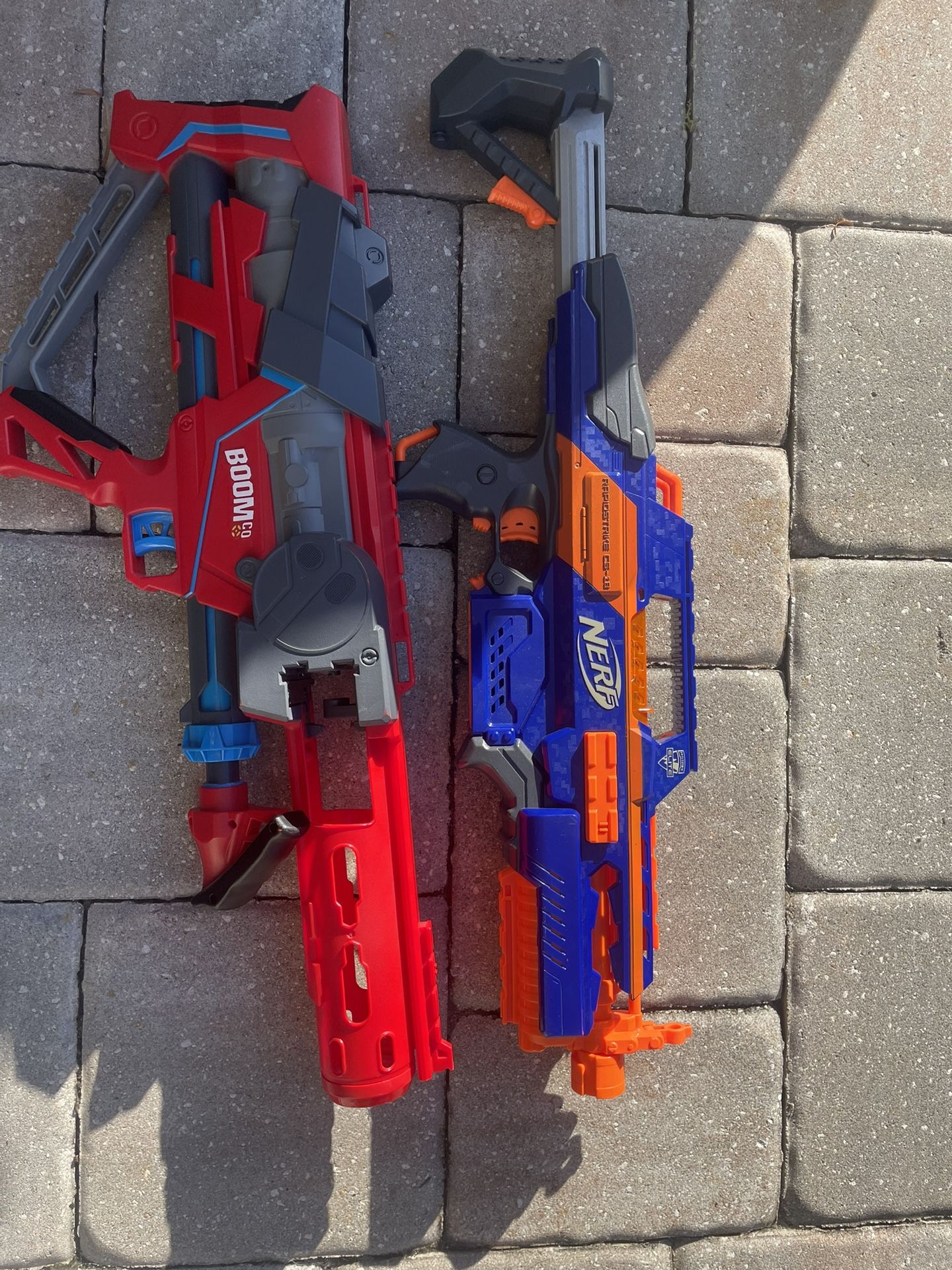 Nerf Guns Rapid Fire And Boomco 