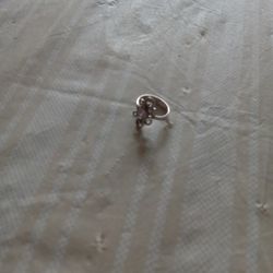 Sterling Silver Amythest Ring Women's Size 8