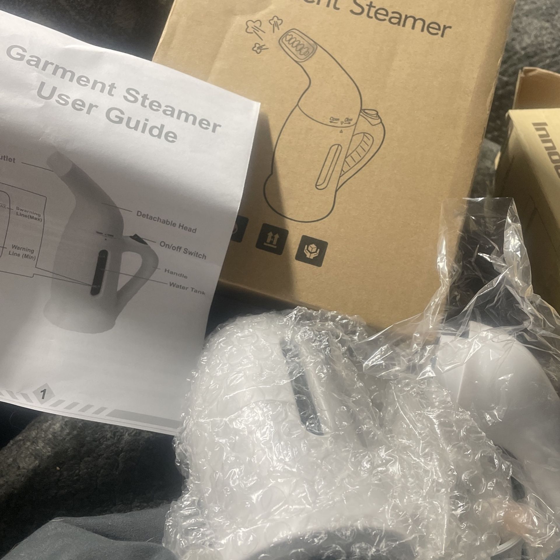 Brand New Open Box Garment Steamer Hand Held