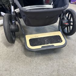 Piggyback for stroller
