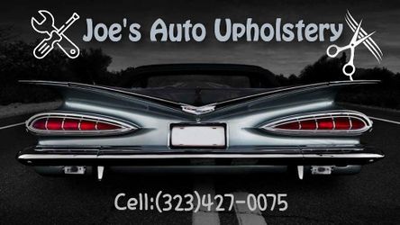 Auto Upholstery