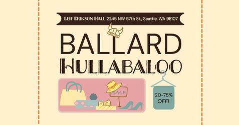 Big sale at Leif Erikson lodge In Ballard