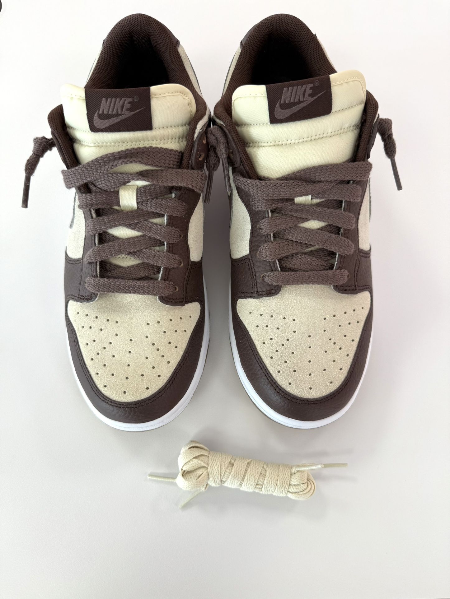 Nike Dunk Low Coconut Milk/ Plum Eclipse